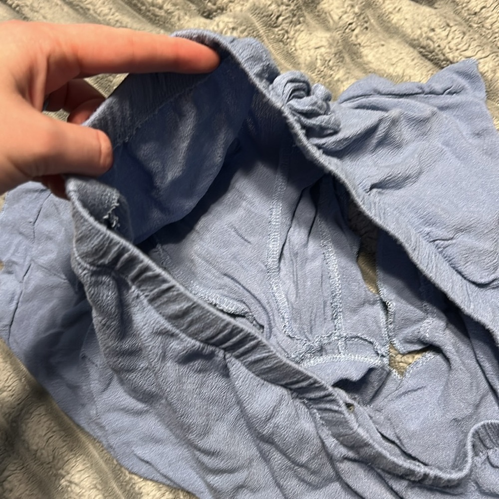 ZAFUL Large Sleep Shorts with Ruffled Hem - Picture 5 of 6